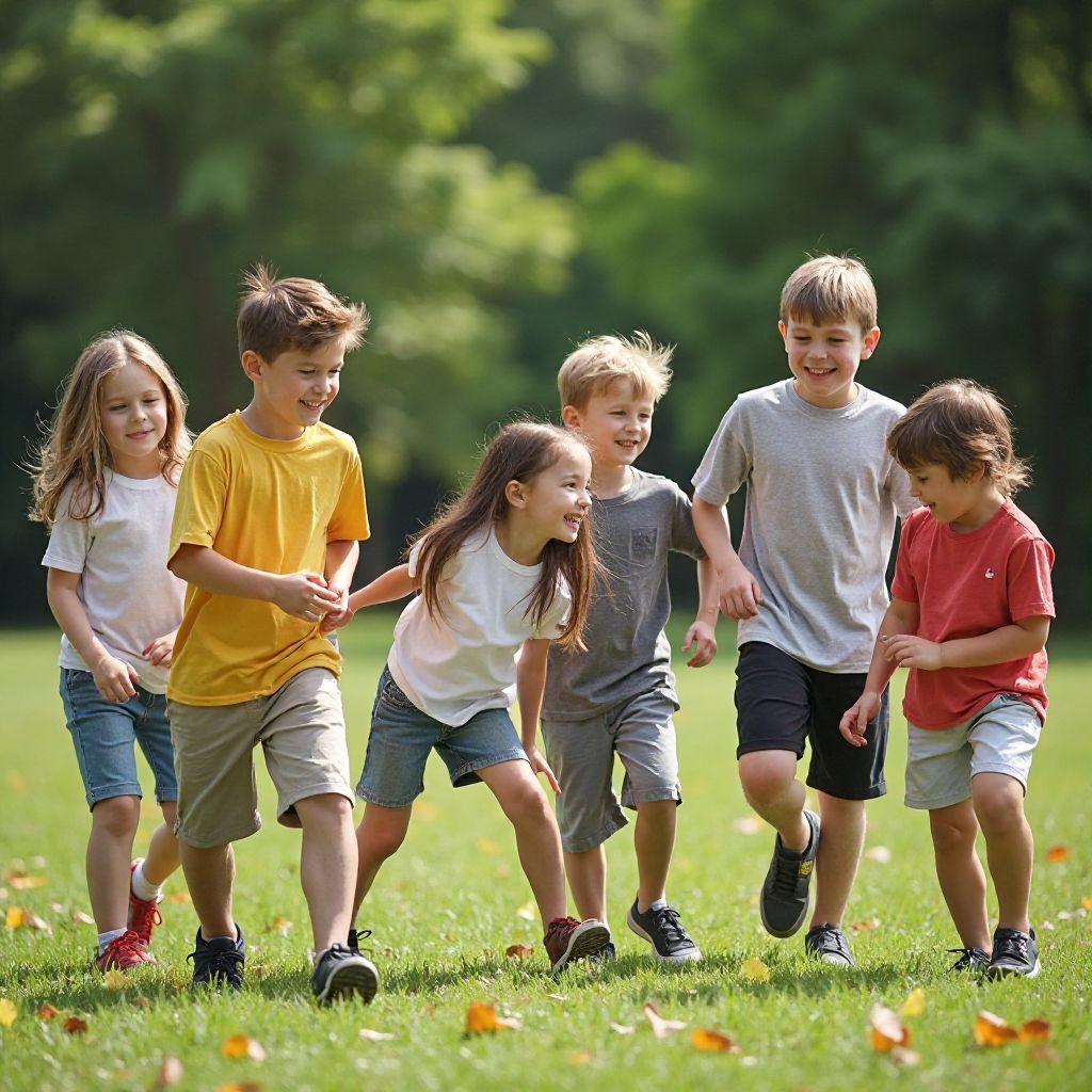 Summer camp outdoor activities