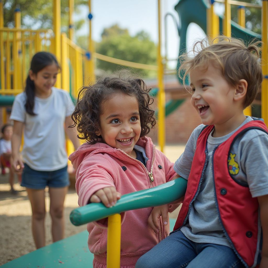 Safety first at children's park
